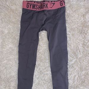 grey gym shark leggings “fit seamless leggings”